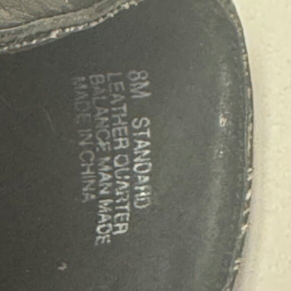 Croft & Barrow Shoes Women's 8 M Black Sandals w/ Closed heels slip on - Picture 13 of 14